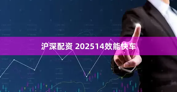 沪深配资 202514效能快车