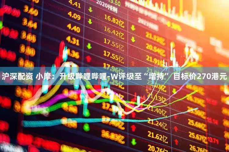沪深配资 小摩：升级哔哩哔哩-W评级至“增持” 目标价270港元